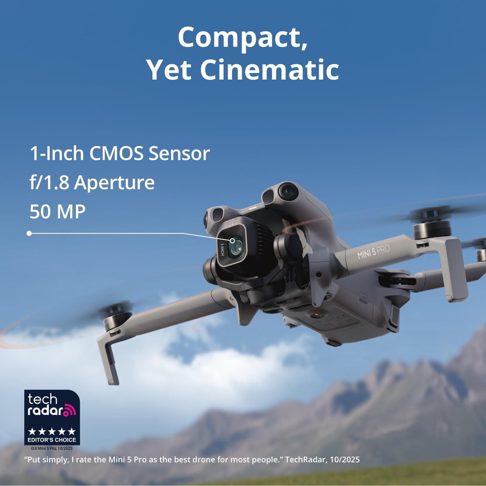 DJI Mini 5 Pro Fly More Combo  - Drone Kit With Camera avis et prix